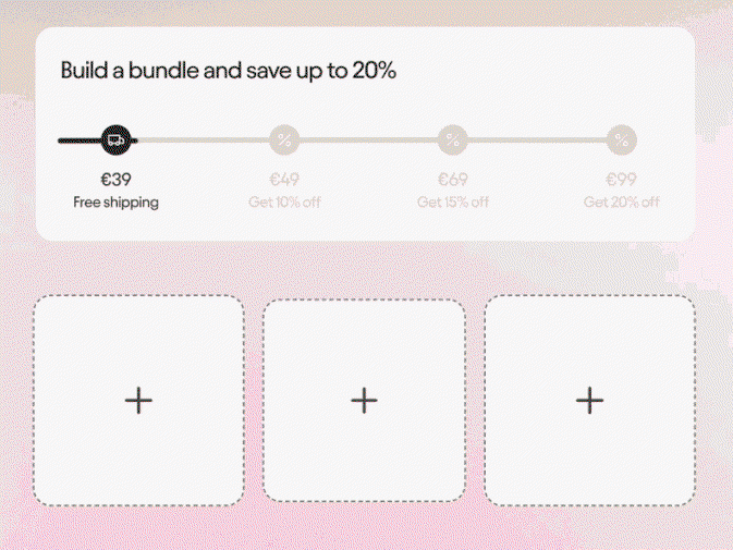 Build a bundle and save up to 20%