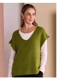 Naya Extended Shoulder Soft Knit