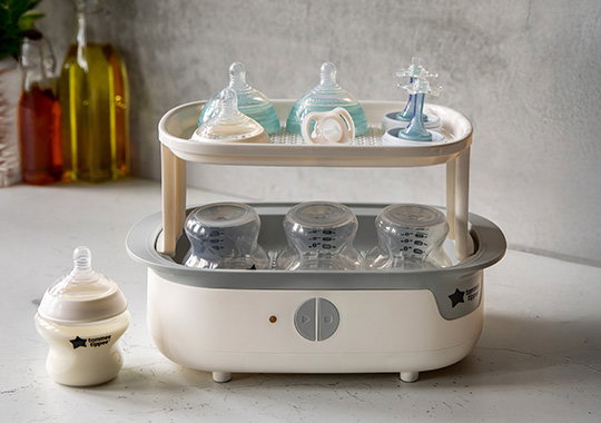 Tommee Tippee SuperSteam Electric Steam Steriliser Starter Set