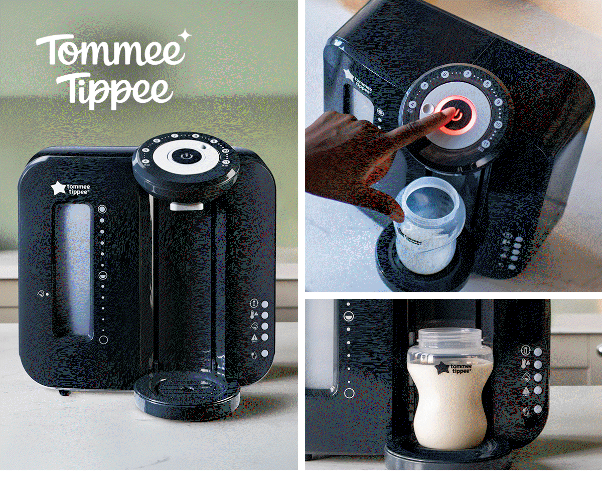 Tommee Tippee Perfect Prep Machine Black/White