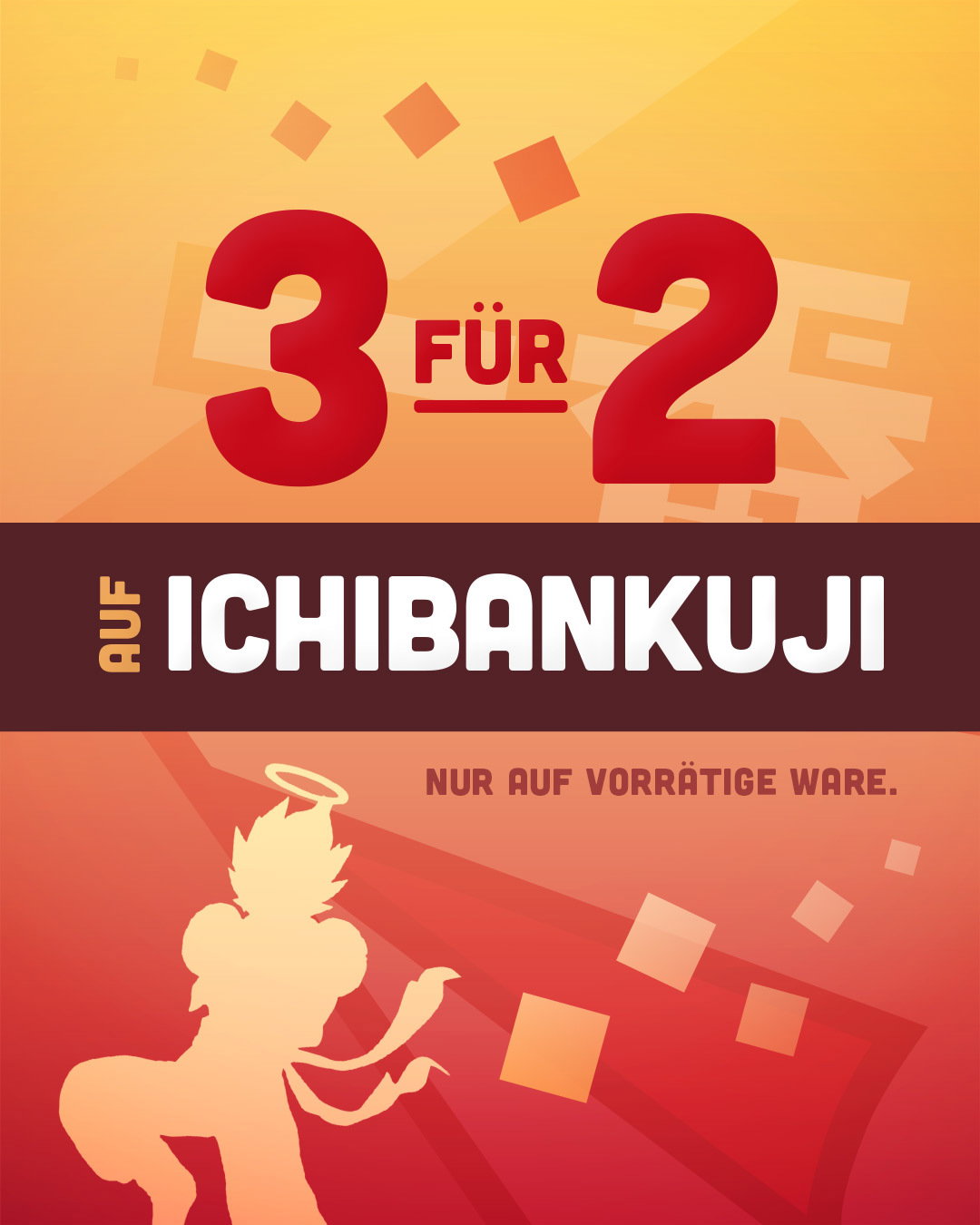 3 fuer 2 auf Ichibankuji