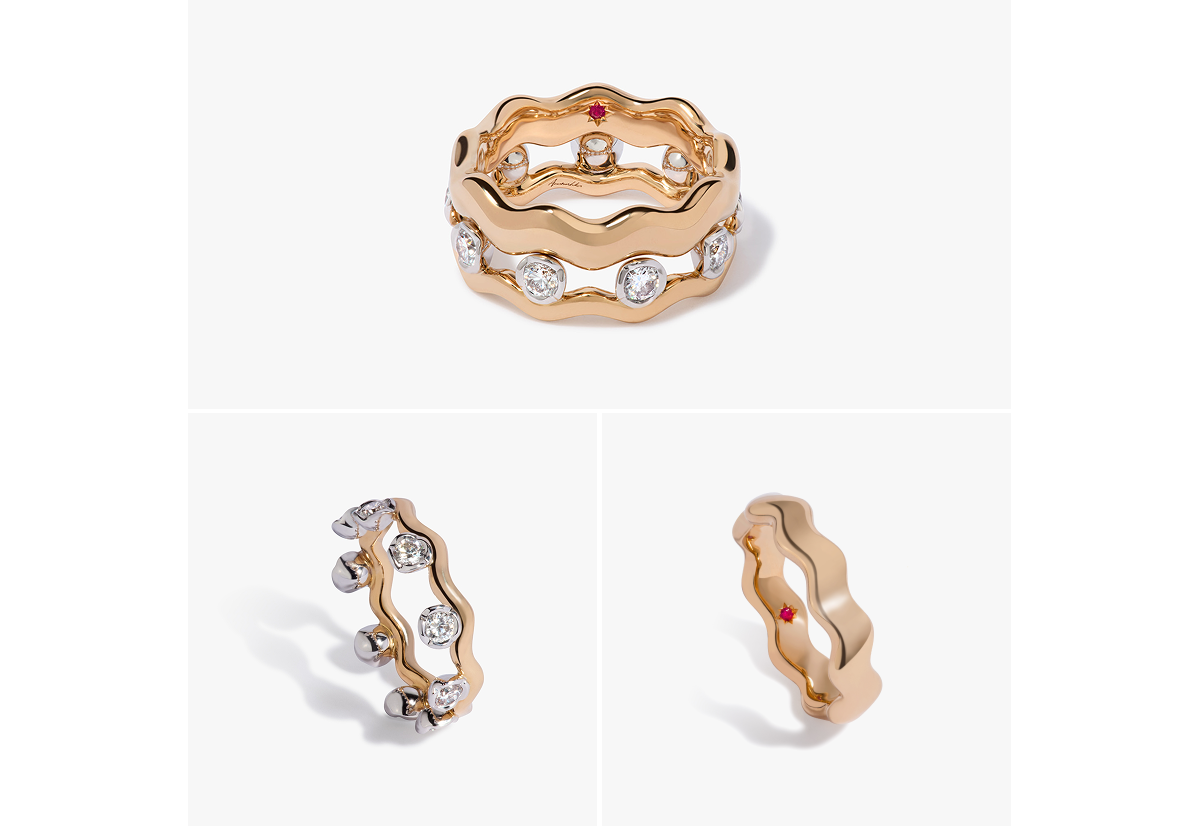 Whoopsie Daisy Eternity Ring
