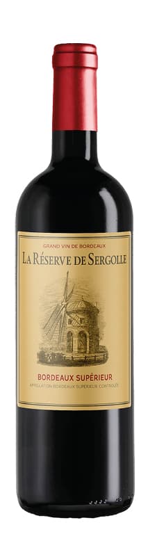 Bordeaux Supérieur AOC La Réserve de Sergolle 2021 