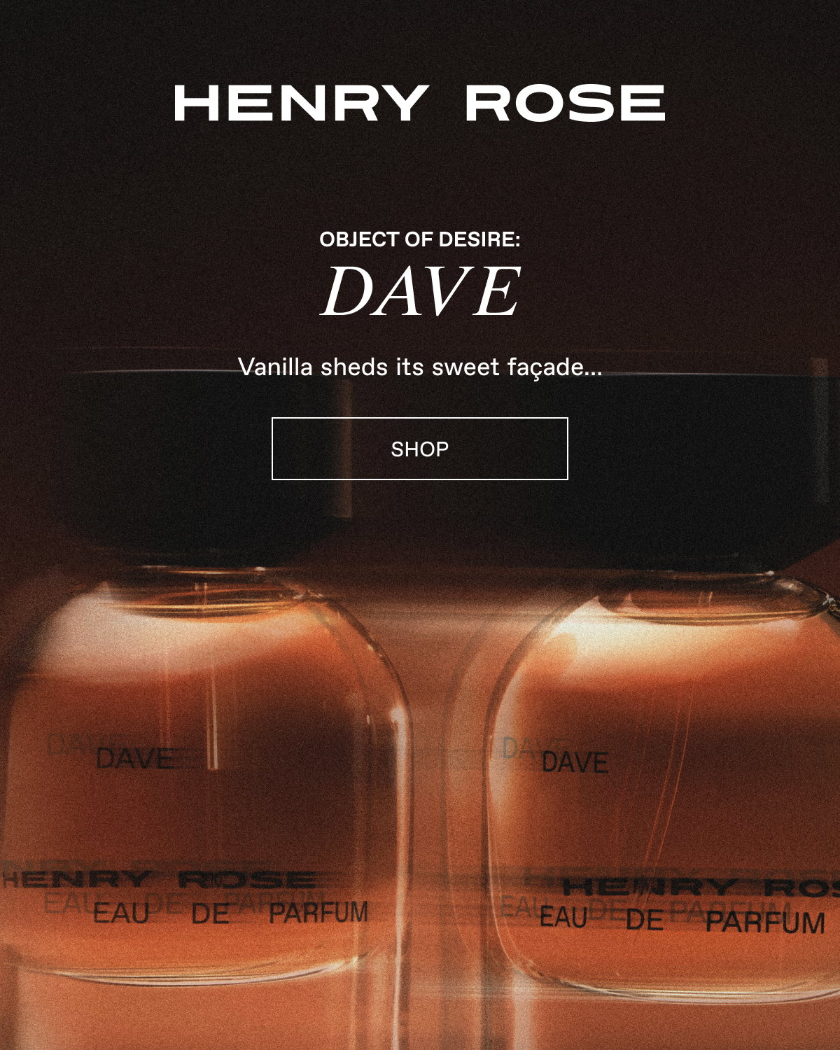 The object of desire: Dave by Henry Rose
