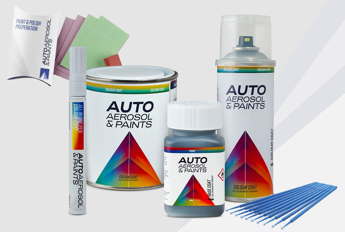 Auto Aerosol Touch Up Range