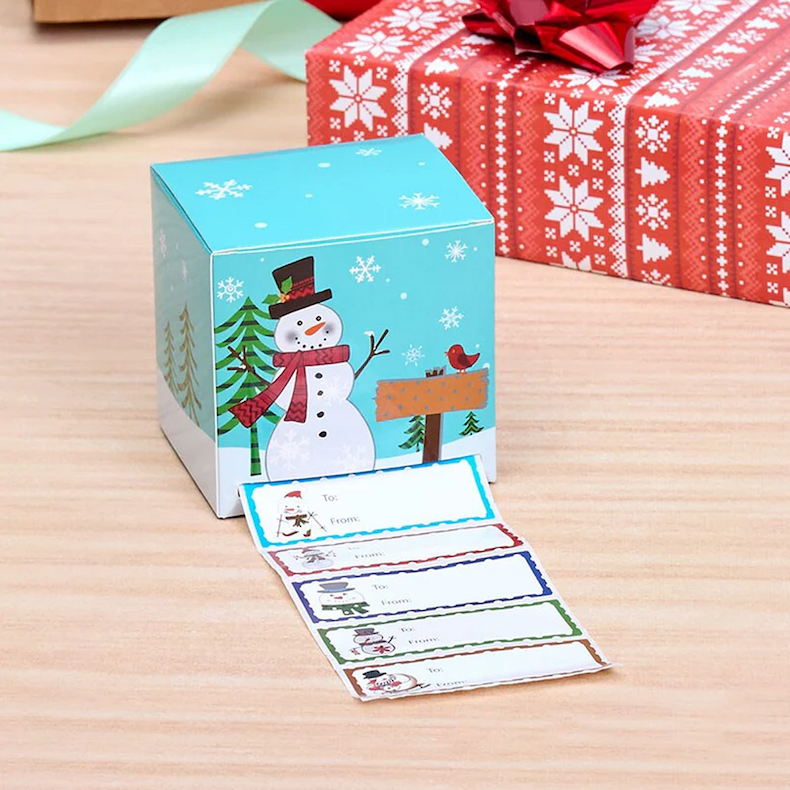 Boxed Holiday Gift Tags
