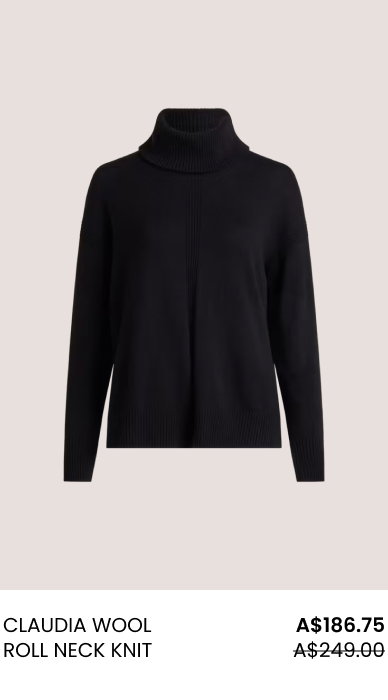 Claudia Wool Roll Neck Knit