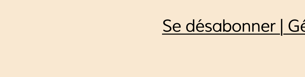 Se désabonner