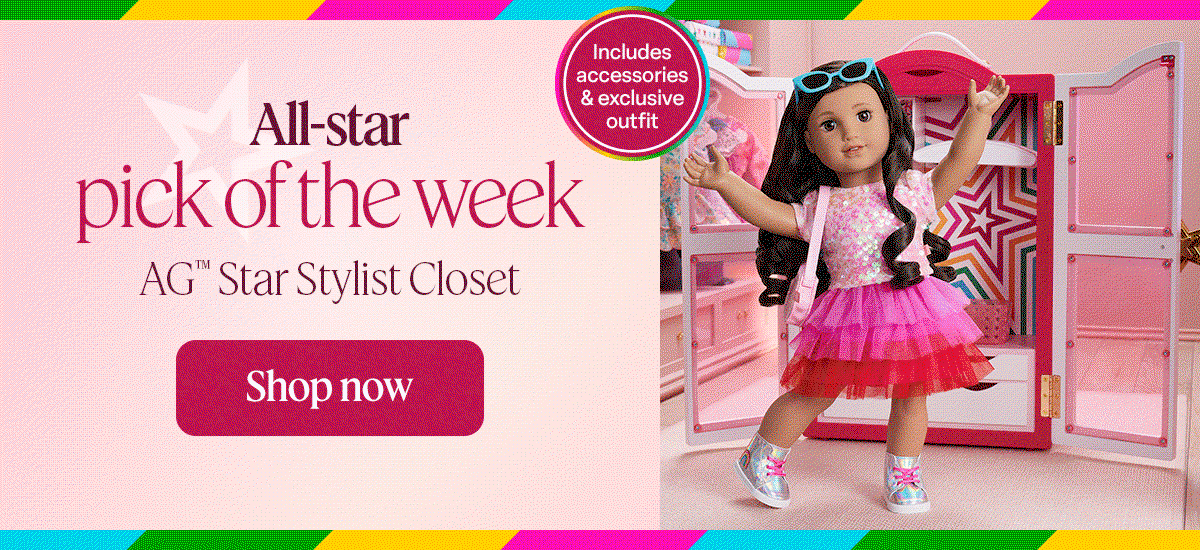 AG™ Star Stylist Closet Shop now