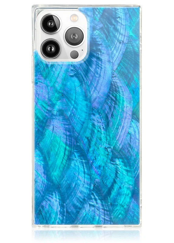 Image of SQUARE® Blue Mother of Pearl Case