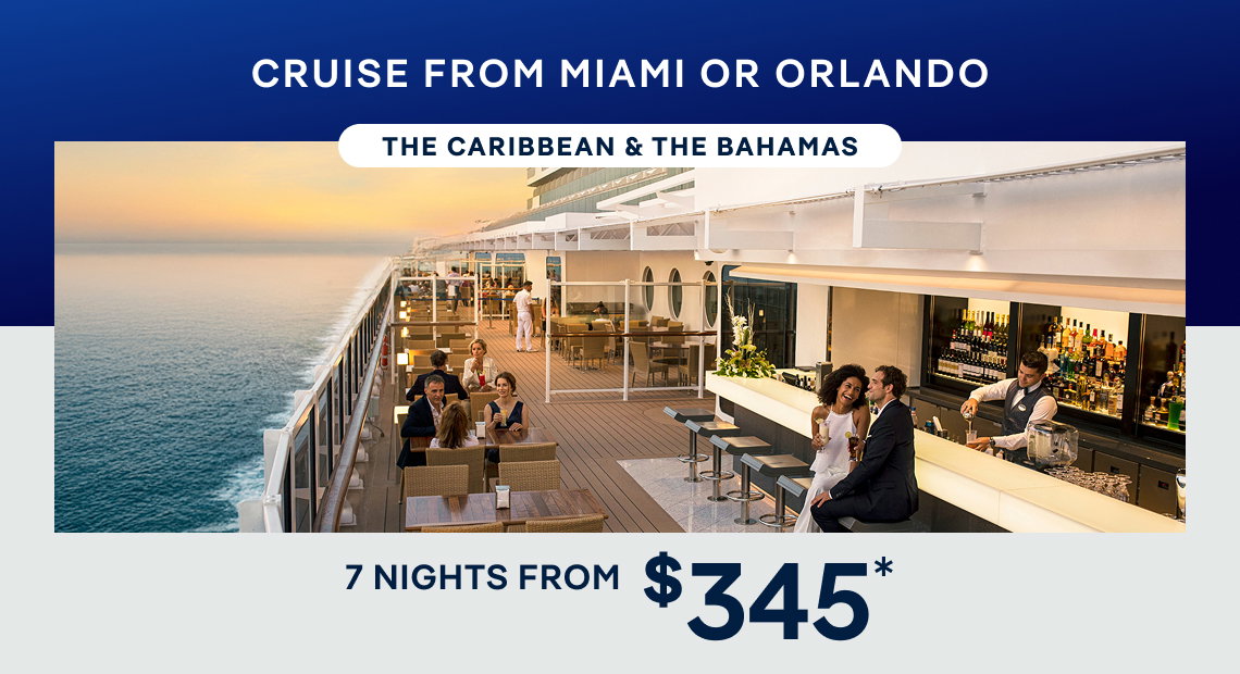 Cruise From Miami or Orlando (Port Canaveral) – 7 Nights to The Caribbean & The Bahamas – Click to View Cruises & 
