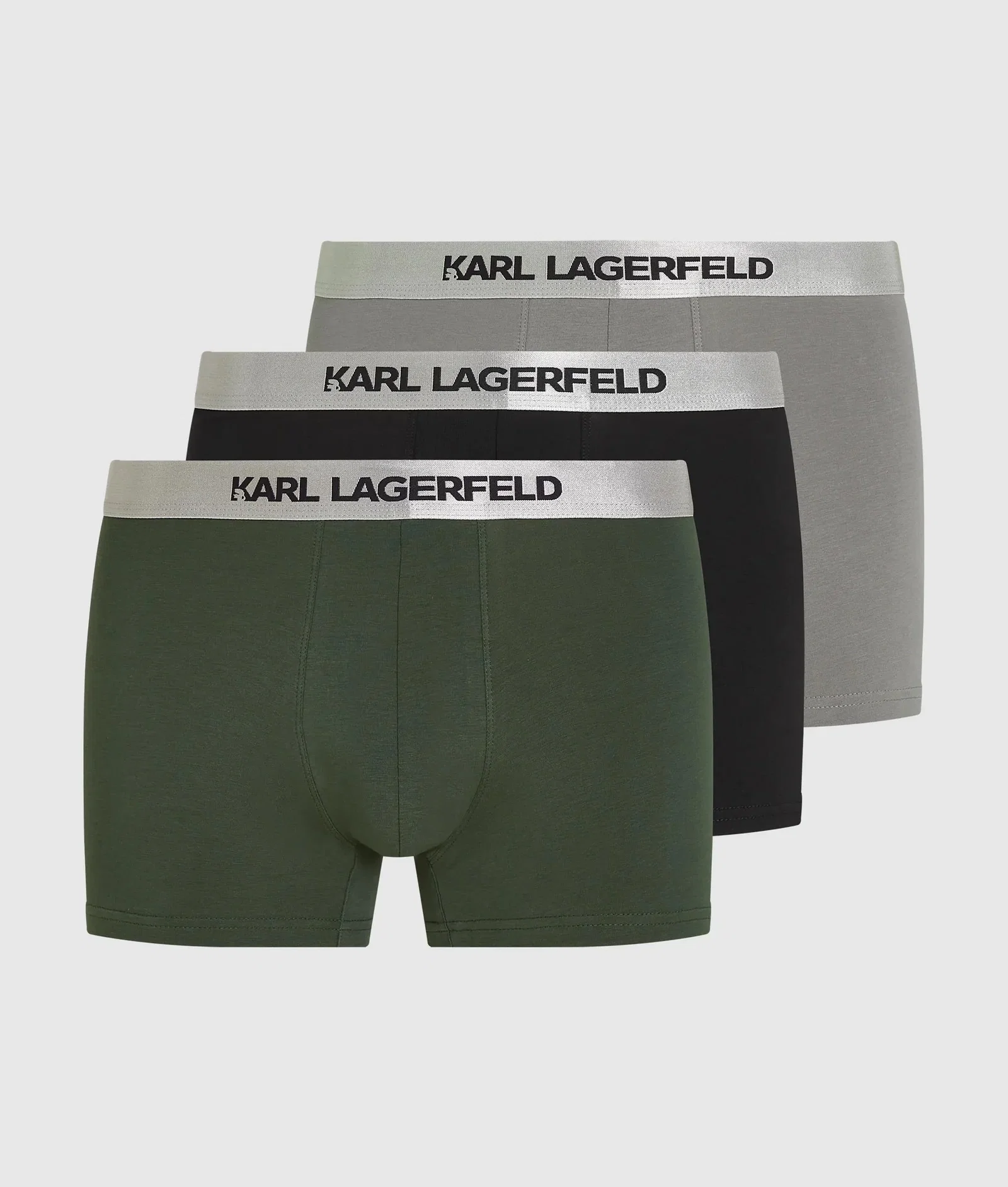 Image of Caleçons avec logo métallisé - lot de 3