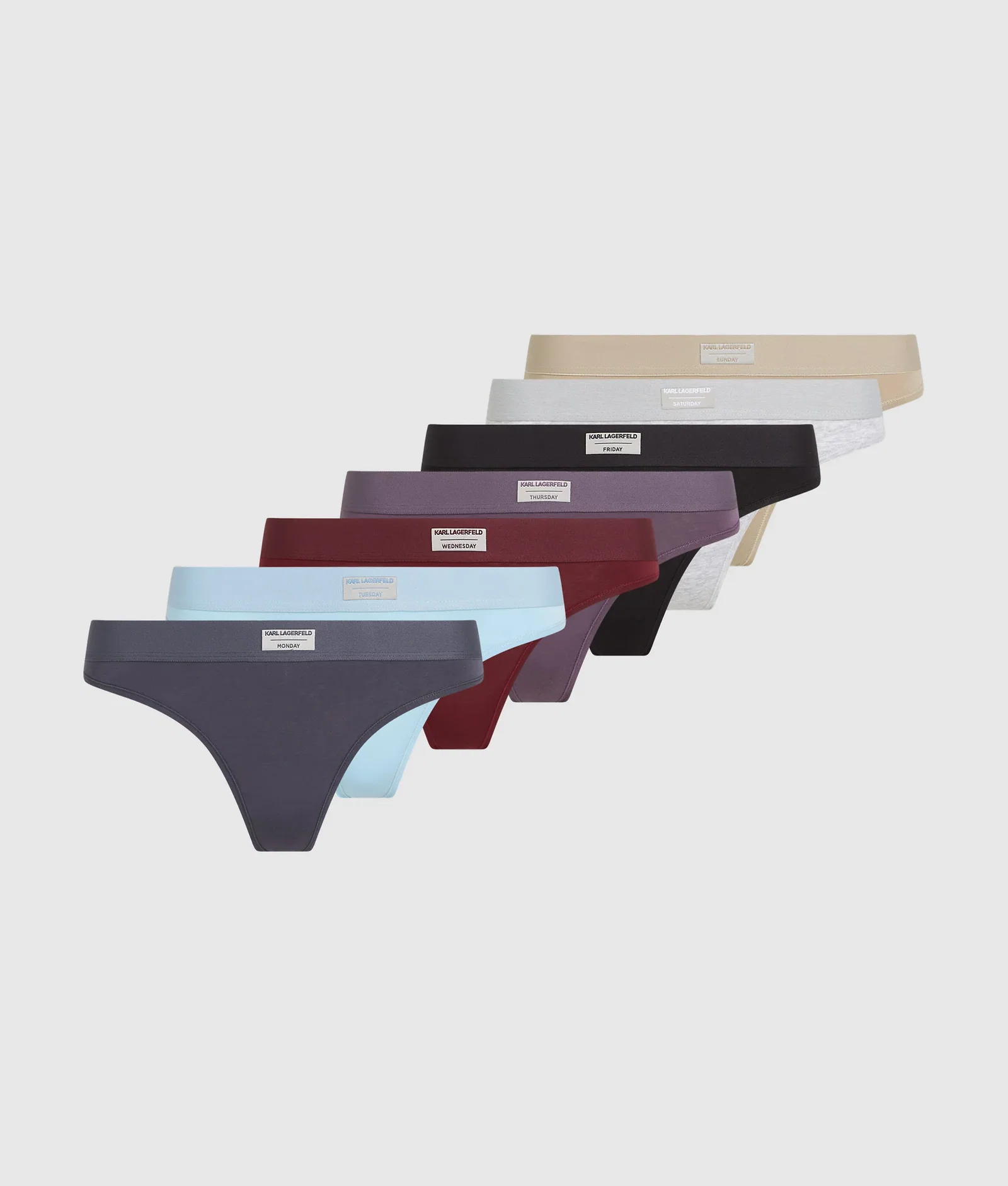 Image of DAYS OF THE WEEK THONG – 7-PACK