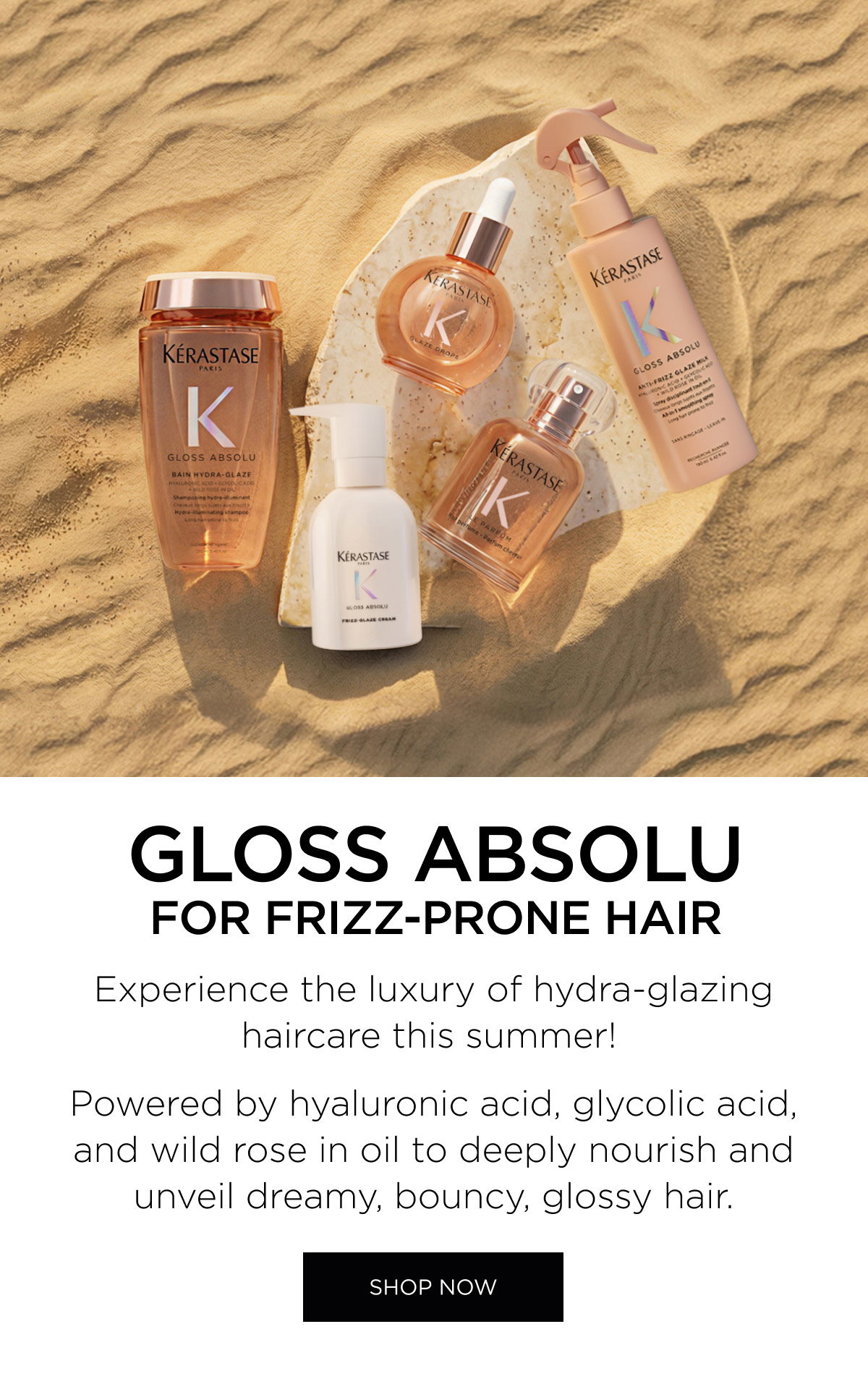 GLOSS ABSOLU FOR FRIZZ-PRONE HAIR