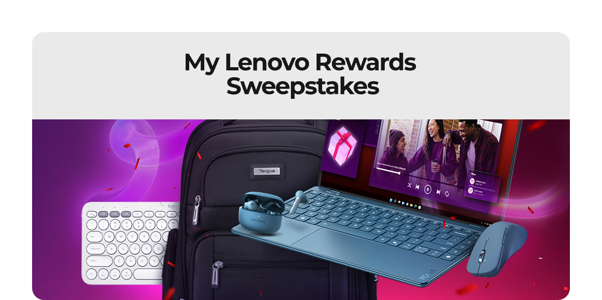 My Lenovo Rewards Ultimate Setup Sweepstakes