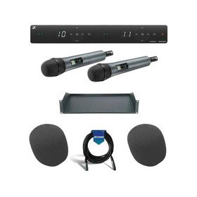 Sennheiser Wireless Dual-Vocal Set Includes 2x SKM 825-XSW-A Handheld Mic/ More
