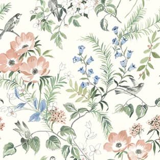 York Frederique Multicolor Bloom Wallpaper