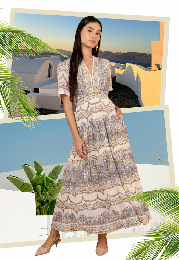Vale Chiffon Maxi Dress
