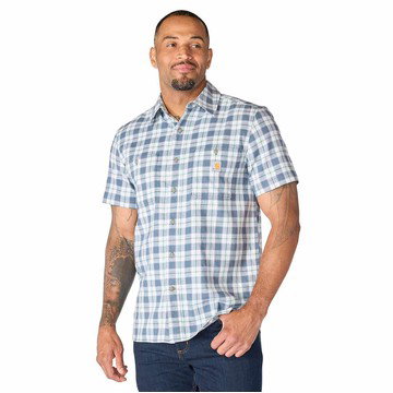 Bozeman Relaxed SS Plaid Shirt