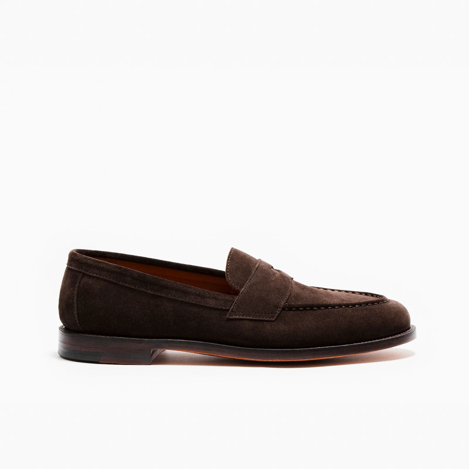 Image of Traveler Penny Espresso Suede