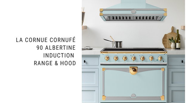 La Cornue CornuFé 90 Albertine Induction Range & Hood