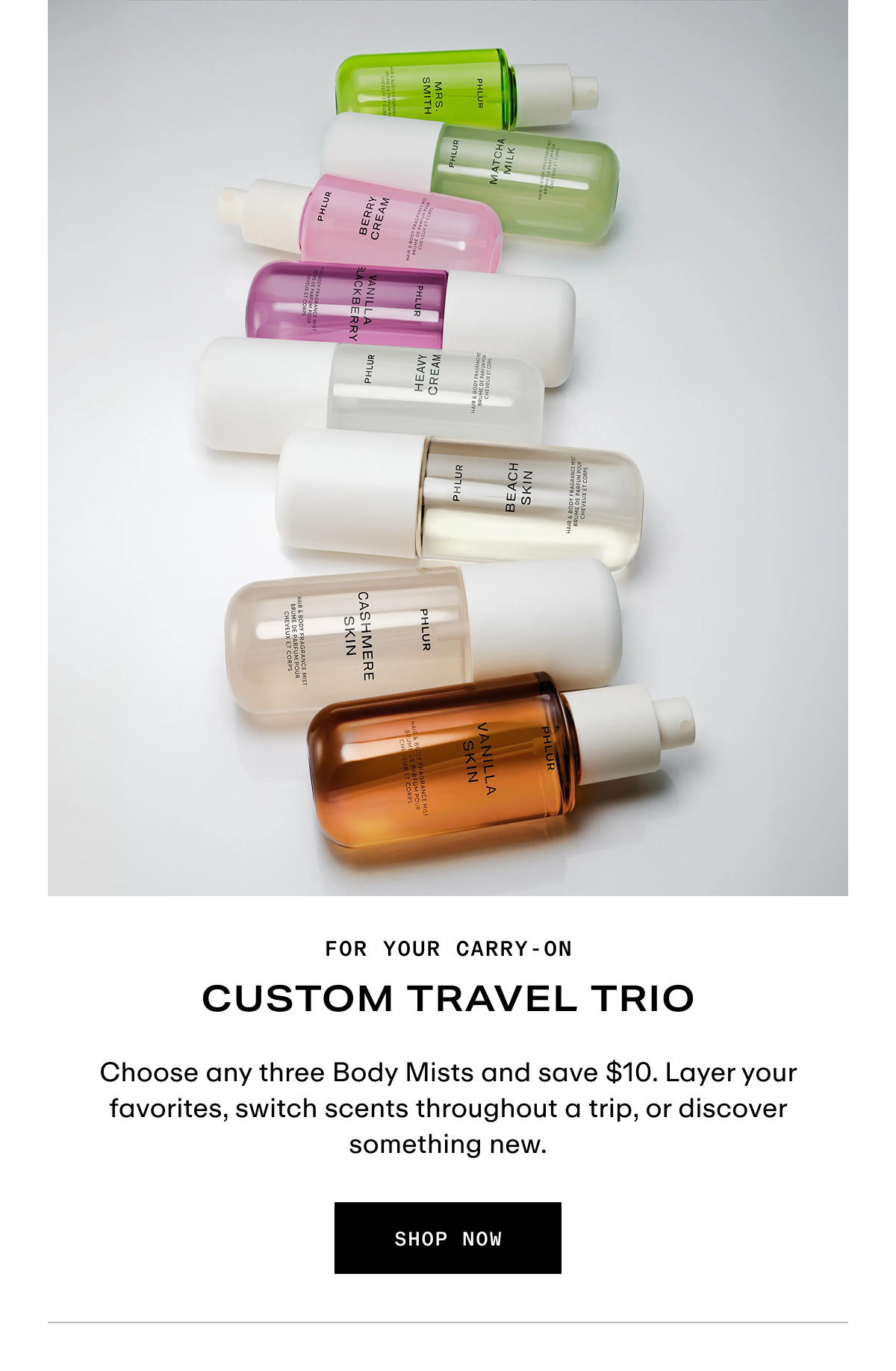 Hero - Custom Travel Trio