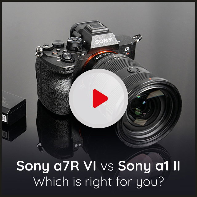 Sony a7R VI vs A1 II Video