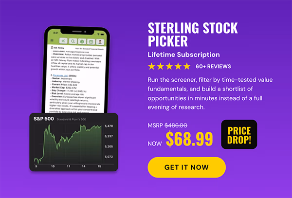 Sterling Stock Picker Lifetime Subscription