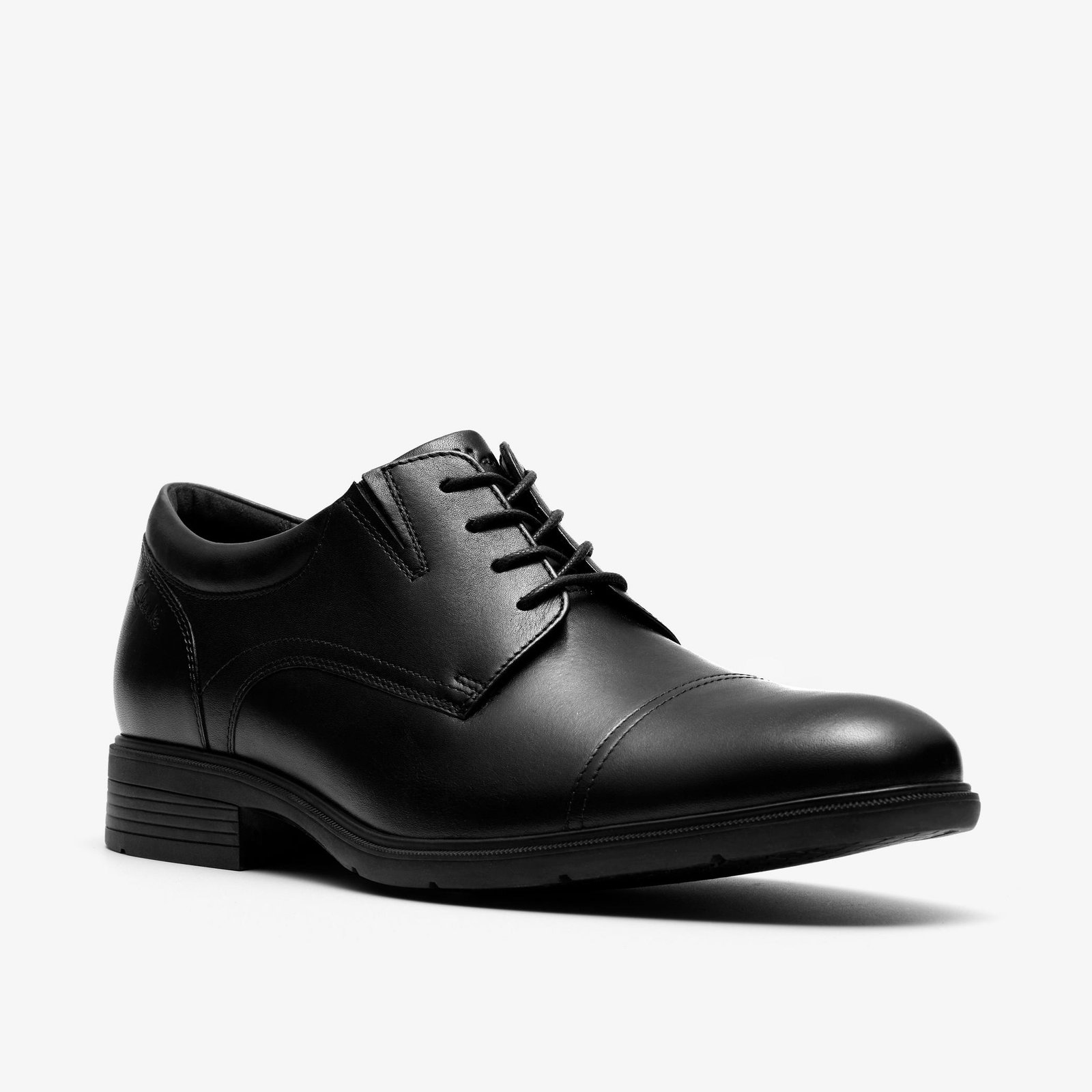 Shop Steadwell Cap Black Leather