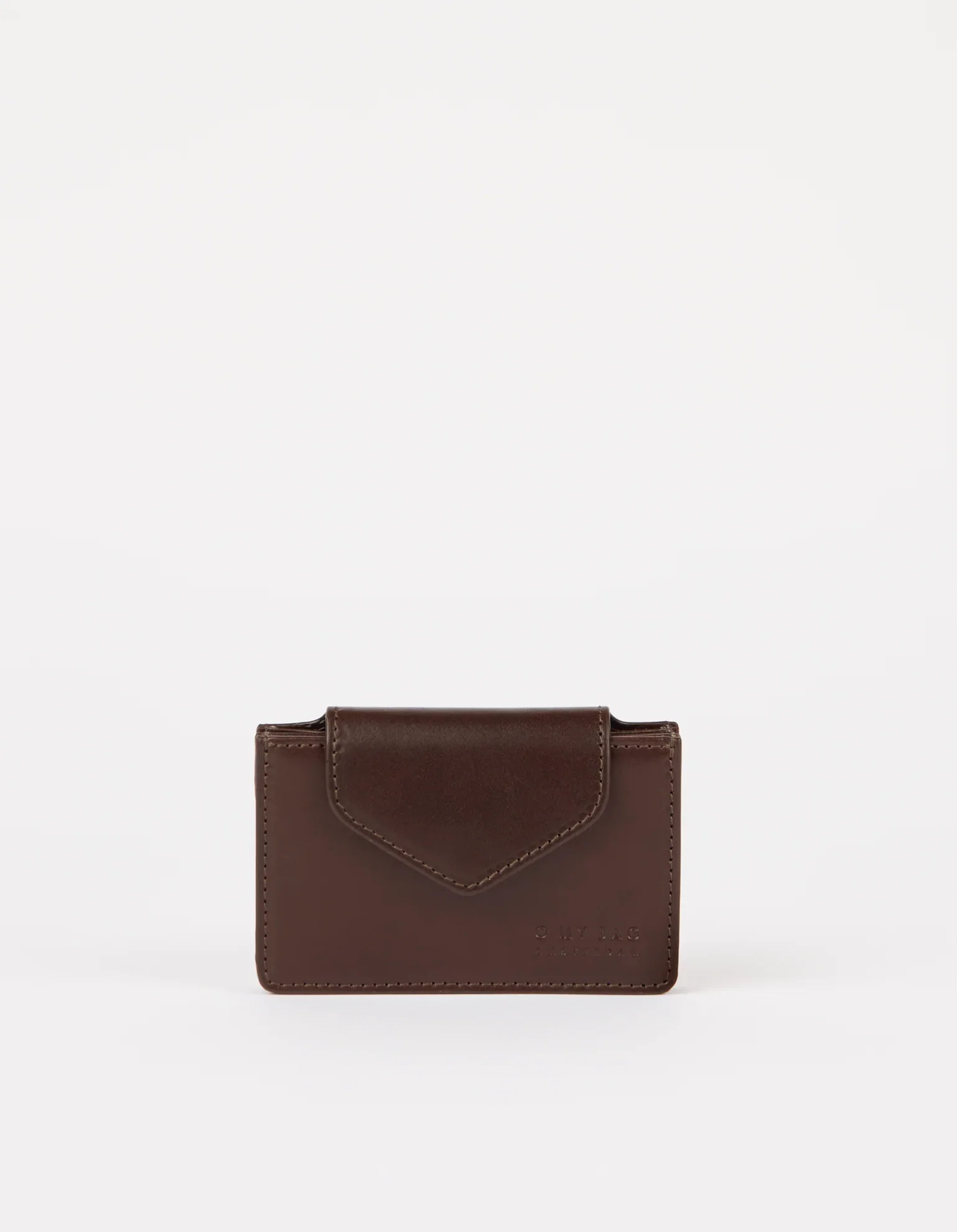 Image of Harmonica Wallet - Chocolate Classic Leather