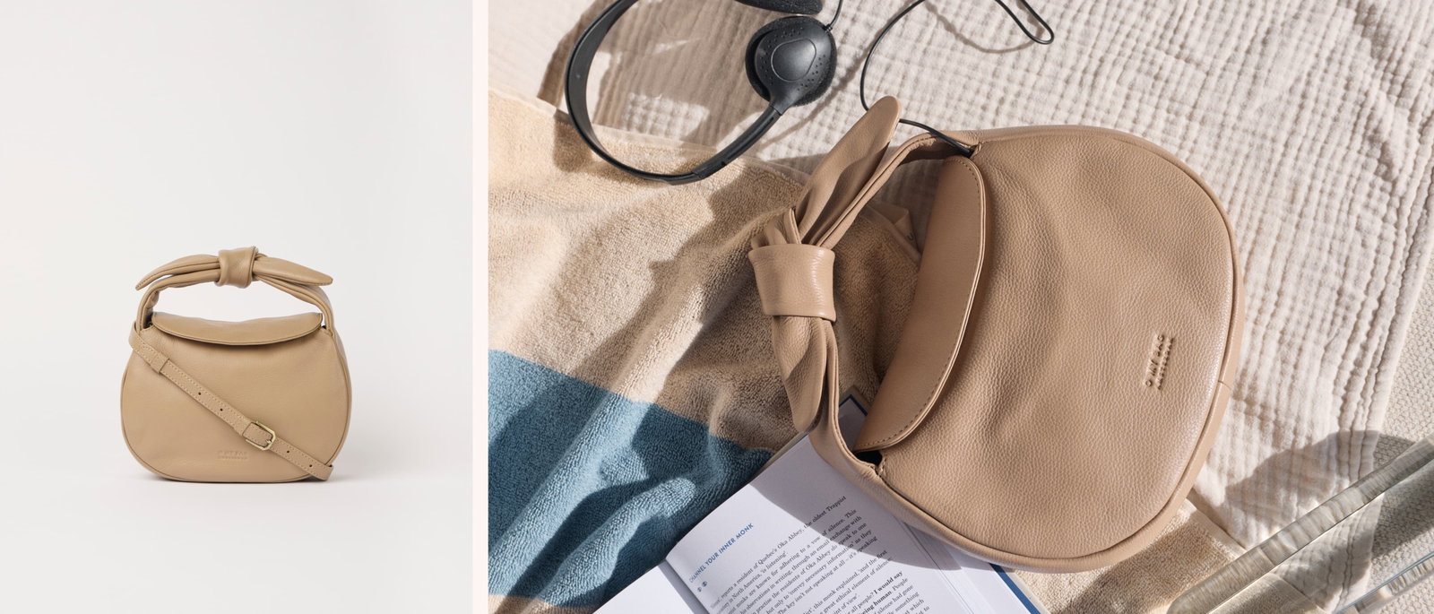 Coco Bag in Dark Sand