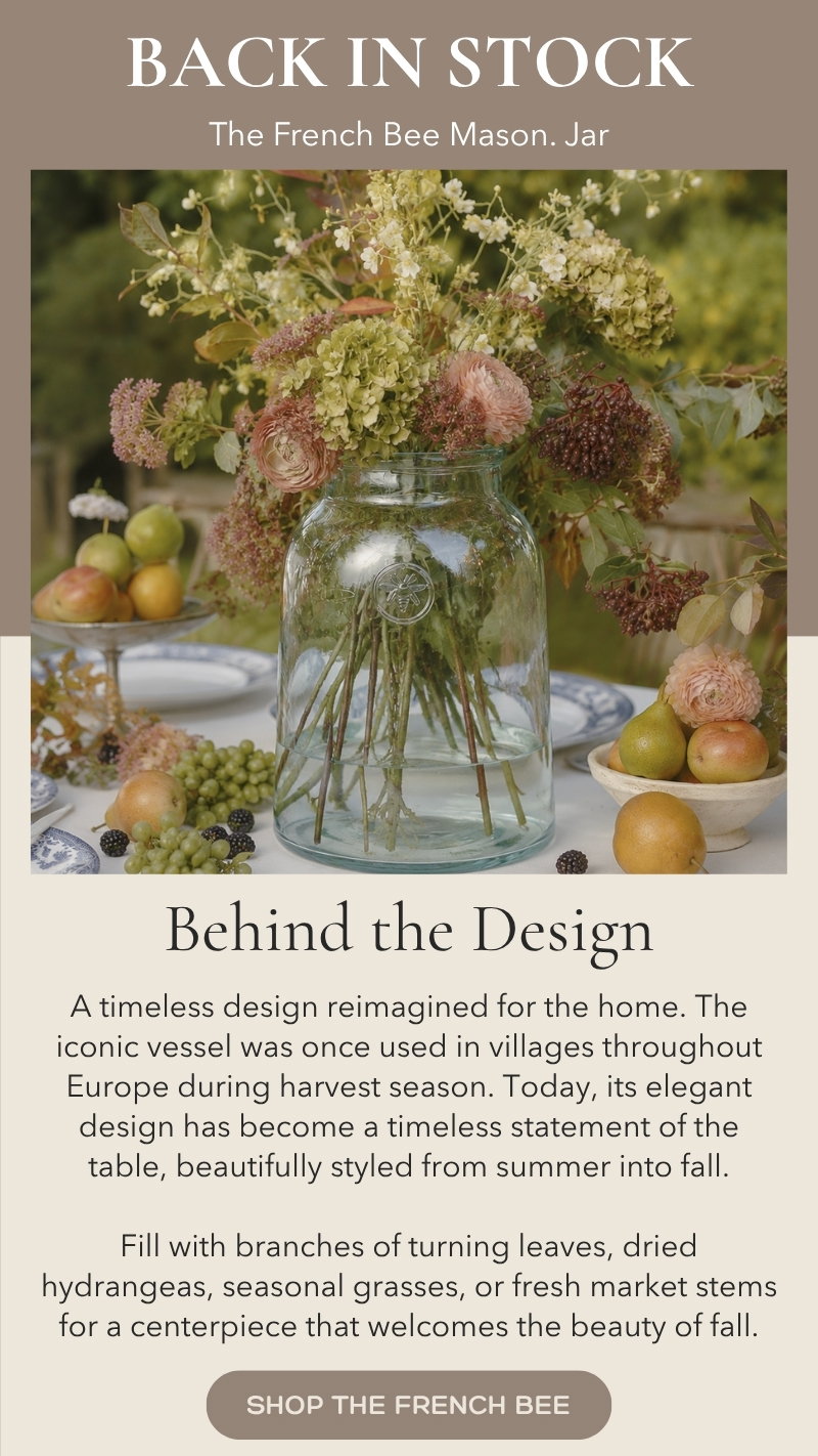 French Bee Mason Jars