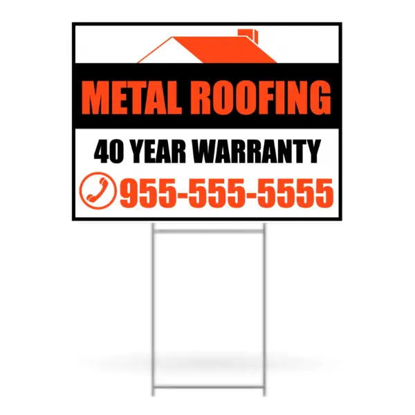 Image of Contractor Yard Signs