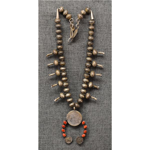 NAVAJO SQUASH NECKLACE (BETTY YELLOWHORSE)