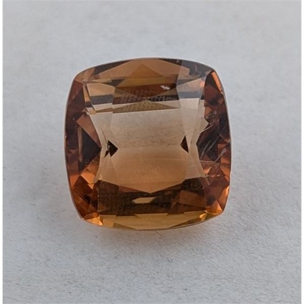16.7 ct Certified Imperial Topaz Gemstone Untreated ($28,300 Appraisal) (Inv #SR048)