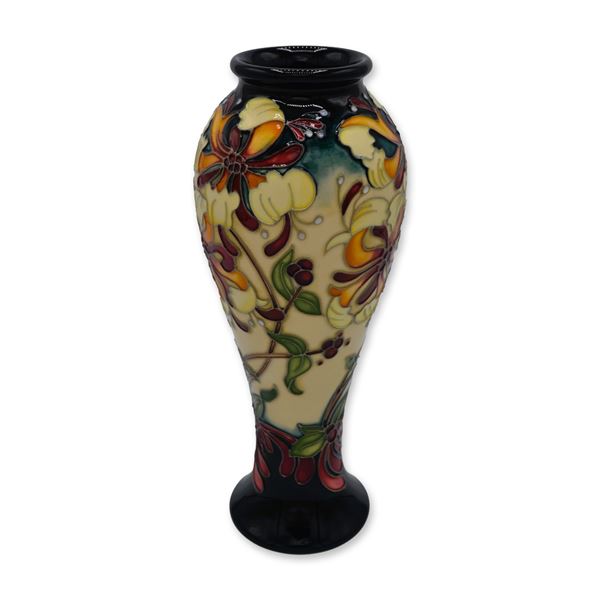 Moorcroft Pottery Floral Vase By Rachel Bishop, 2014