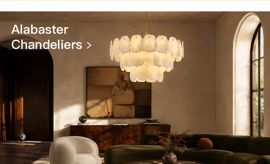 Alabaster Chandeliers
