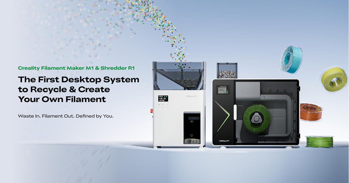 Creality Filament Maker M1 & Shredder R1