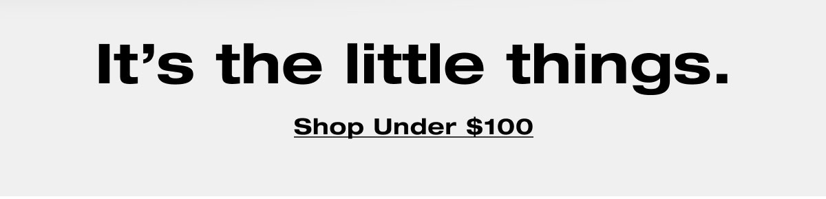 Shop Under $100 