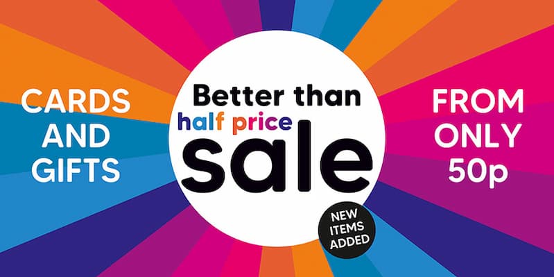 Better Than Half Price Sale