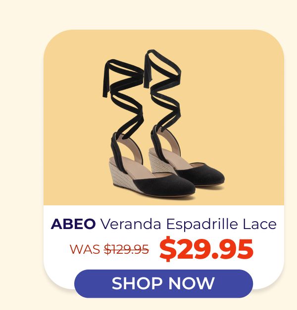 ABEO Veranda Espadrille Lace