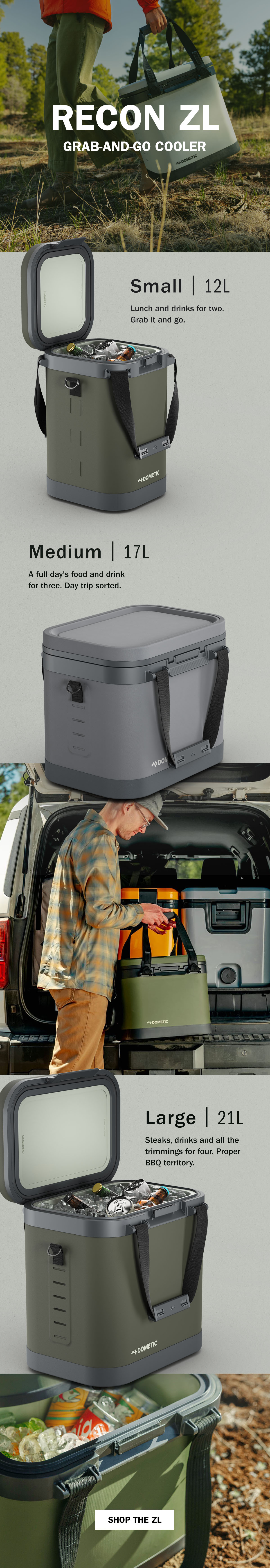 Recon ZL Softside Cooler | Dometic Recon Modular Coolbox System | WildBounds