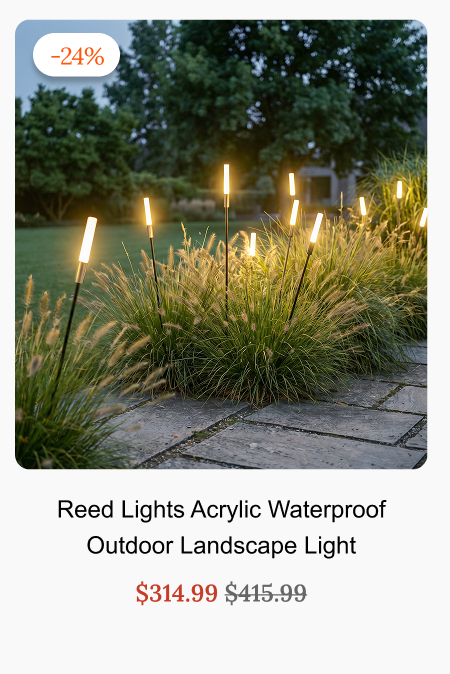 Reed Lights Acrylic Waterproof Outdoor Landscape Light