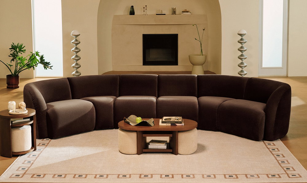 Striking new colors. New velvety spill-resistant Aquaforte™ fabric in beautiful statement colors.