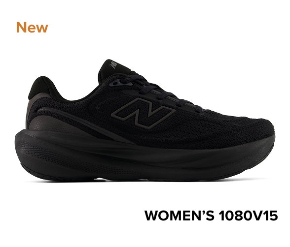 women’s 1080v15 BLACK with BLACK METALLIC