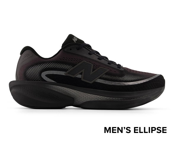 men’s Ellipse BLACK with BLACK METALLIC