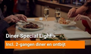 Incl. 2-gangen diner en ontbijt
