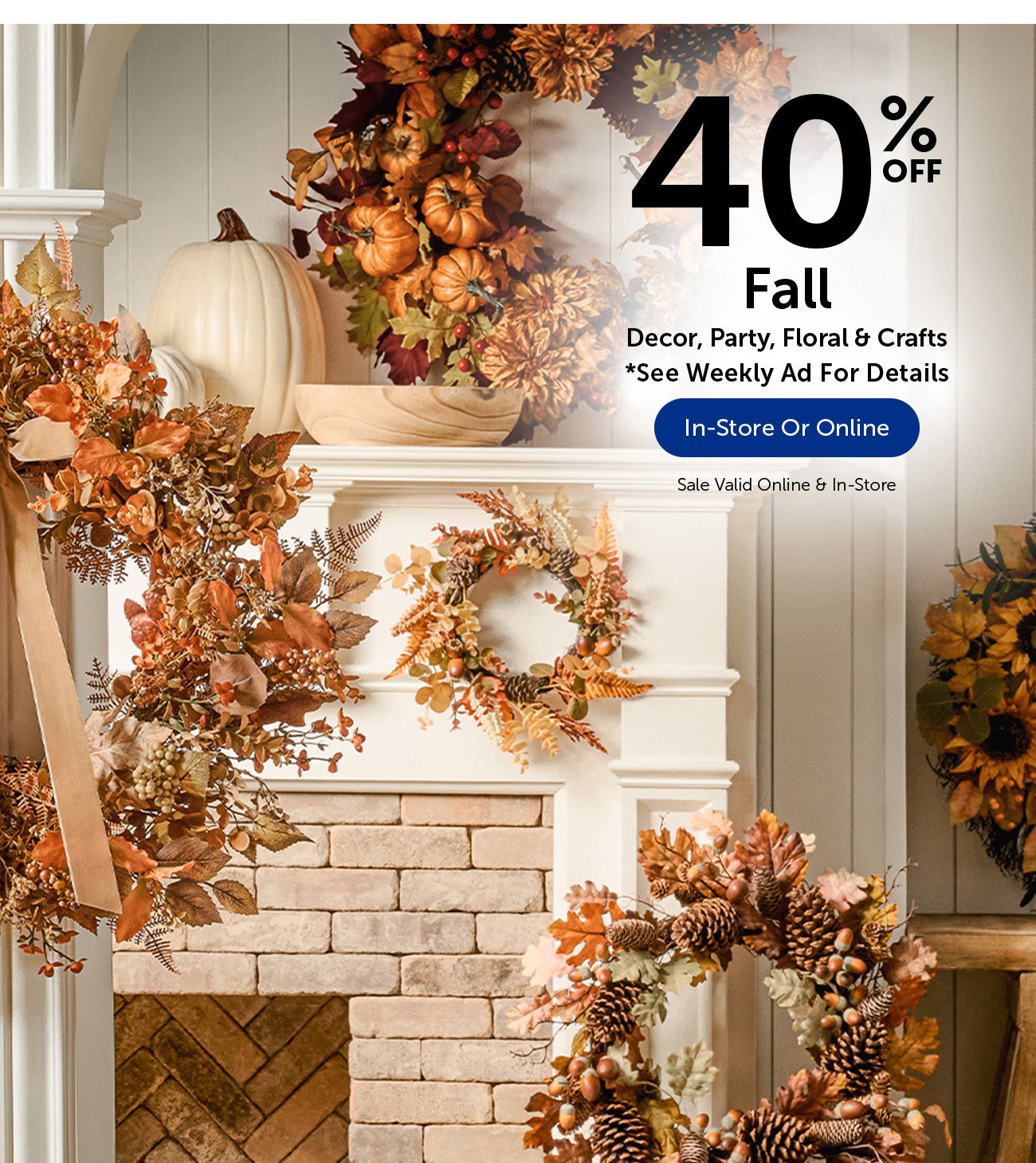 50% Off Items Labeled The Spring Shop® - Selection Will Vary By Store