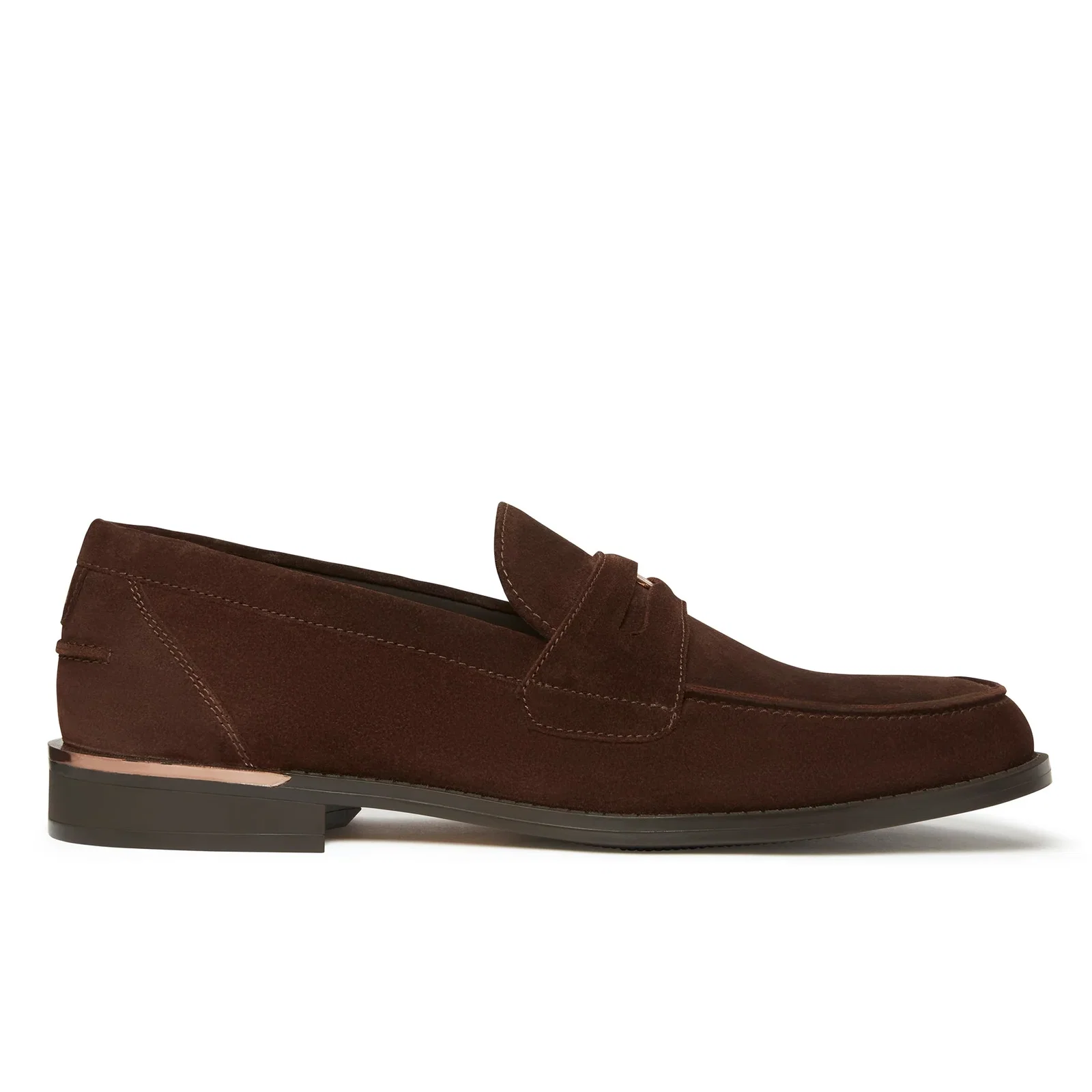 Image of Rockwell Penny Loafer Brown Suede