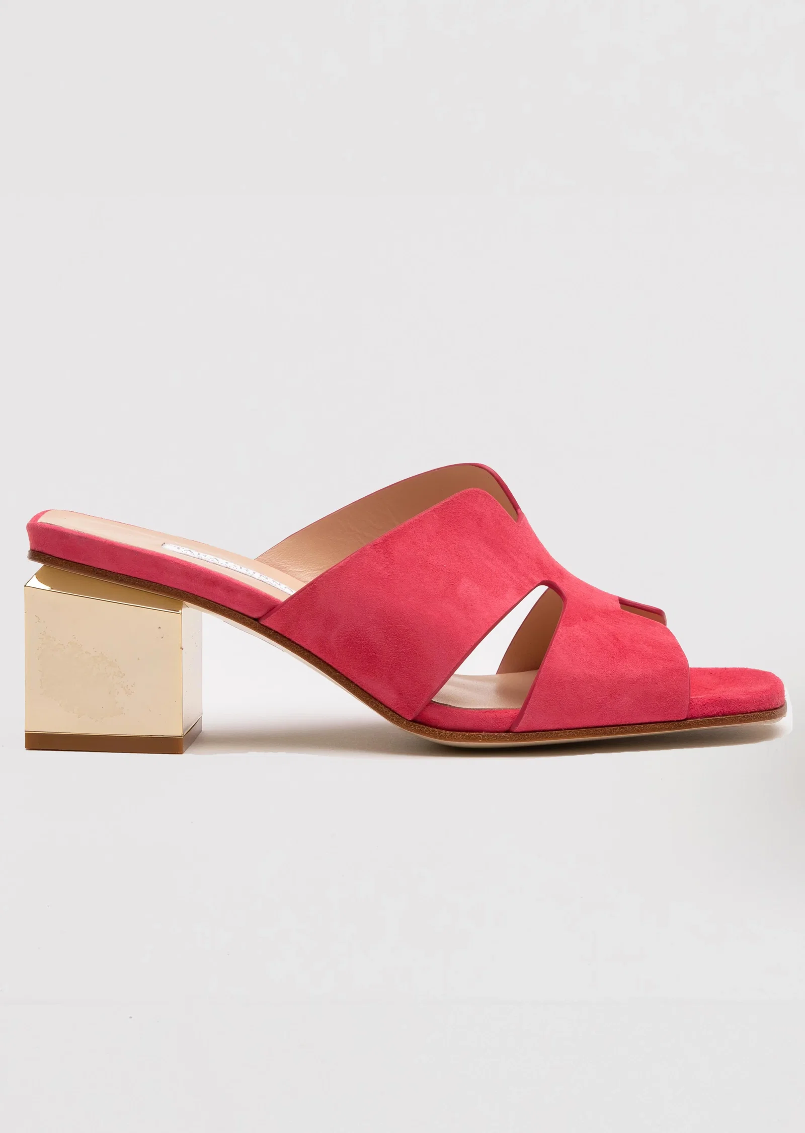 Image of The Delaney Vamp (Geranium Suede)